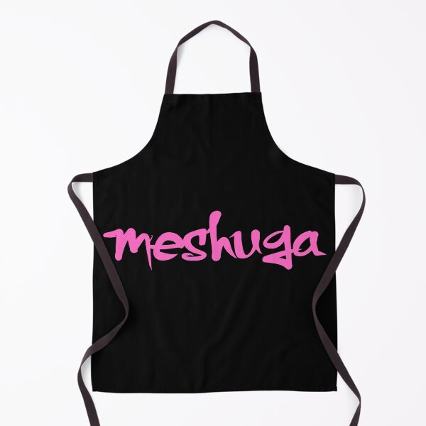Item preview, Meshuga - Crazy - Yiddish Sayings - Pink designed and sold by JourneyCreative.