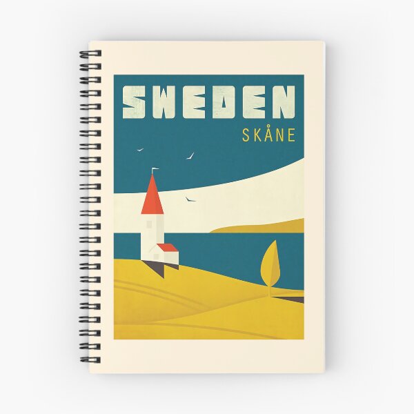 Artikelvorschau, Vintage Travel Sweden Skane entworfen und verkauft von tristina94.