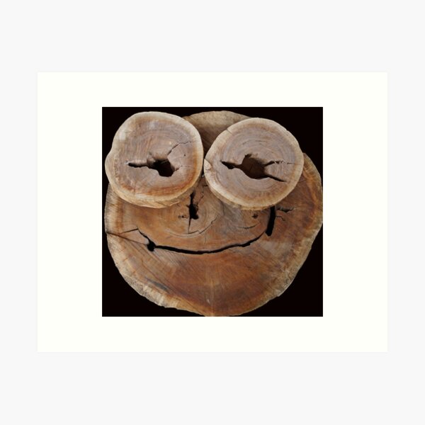 Item preview, Smiling Wood at Magpie Springs designed and sold by MagpieSprings.