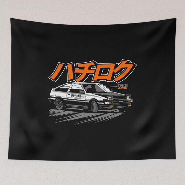 Item preview, Toyota AE86 Trueno Hachiroku Eight Six Initial D JDM designed and sold by anyteeworld.