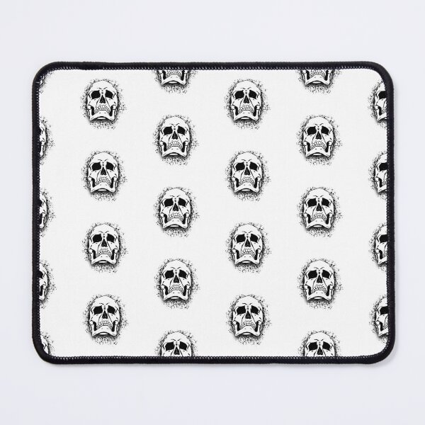 Item preview, White Grunge Skull Skeleton Bones - Distressed Punk Rock Halloween designed and sold by srhosterman.