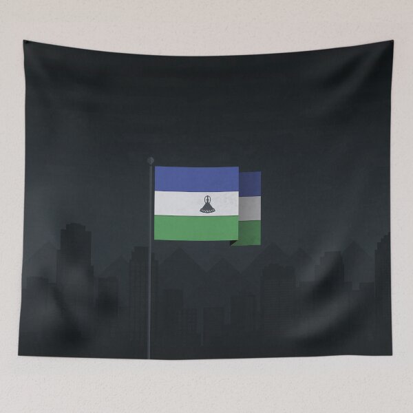 Item preview, Lesotho designed and sold by FlatFlags.
