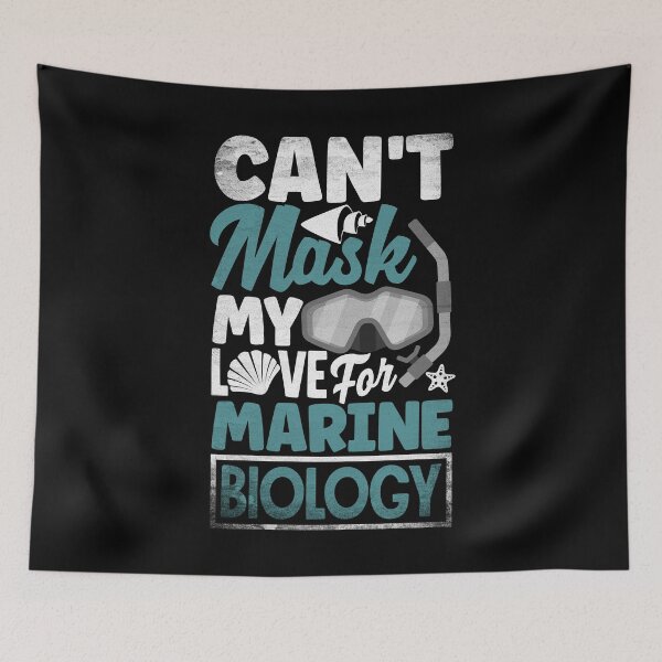 Item preview, Marine Biology Marine Biologist Science Cant Mask My Love designed and sold by ShopTheStyle.
