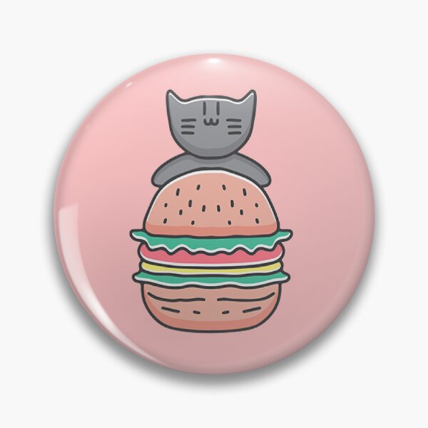 Item preview, I Like Burger - Funny cat designed and sold by Yoko Meoko.