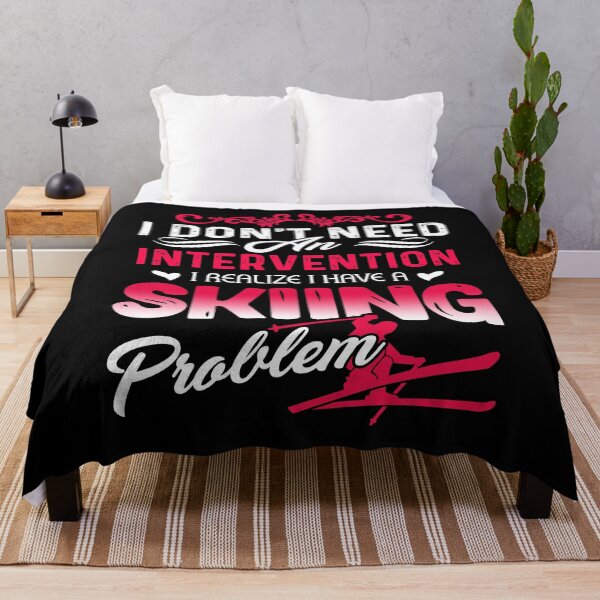 Item preview, I Don't Need An Intervention I Realize I Have A Skiing Problem designed and sold by UnknownArtistt.