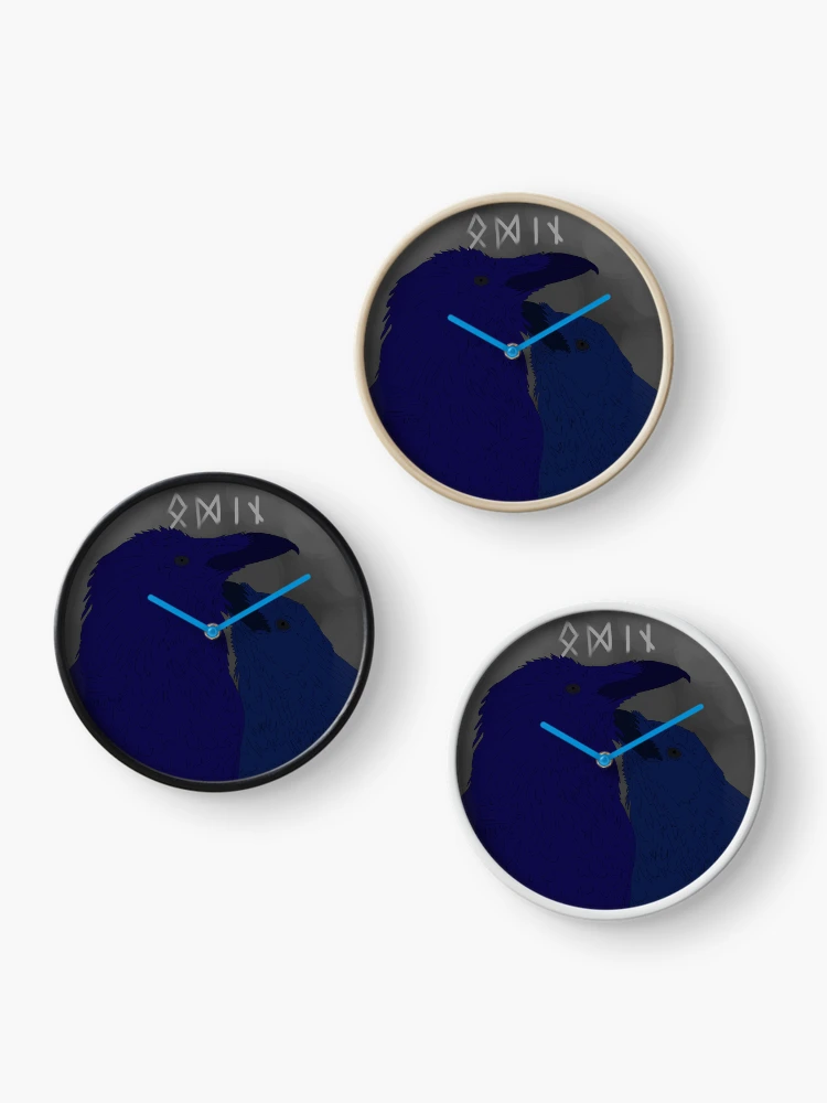 Thumbnail 3 of 4, Clock, RAVEN designed and sold by Genatte.