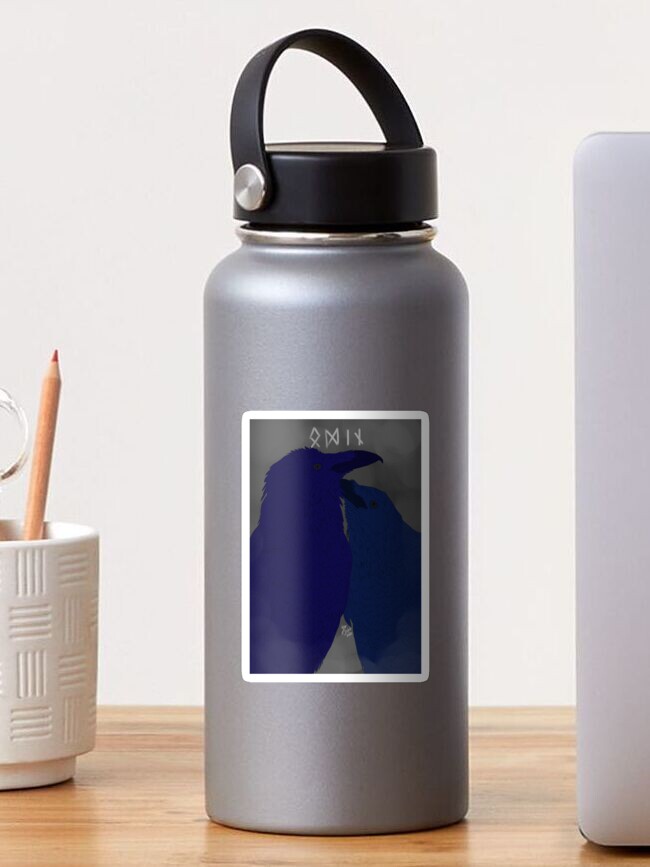 Imagen 1 de 3, Pegatina con la obra RAVEN, diseñada y vendida por Genatte.