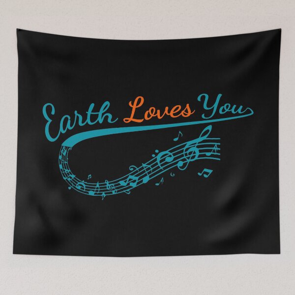 Item preview, Earth Loves You! Nature lovers and backpackers! designed and sold by Boogosh.