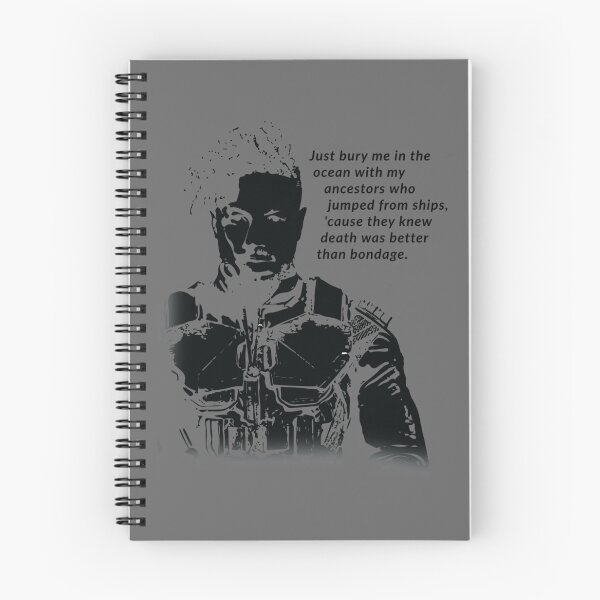 Aperçu de l'œuvre Killmonger Bury Me Memorable Famous Quote Essential créée et vendue par ZaneHalvorson.