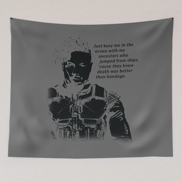 Item preview, Killmonger Bury Me Memorable Famous Quote Essential designed and sold by ZaneHalvorson.
