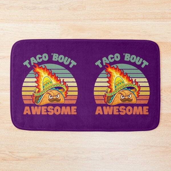 Aperçu de l'œuvre Taco 'Bout Awesome créée et vendue par Keep Smiling.