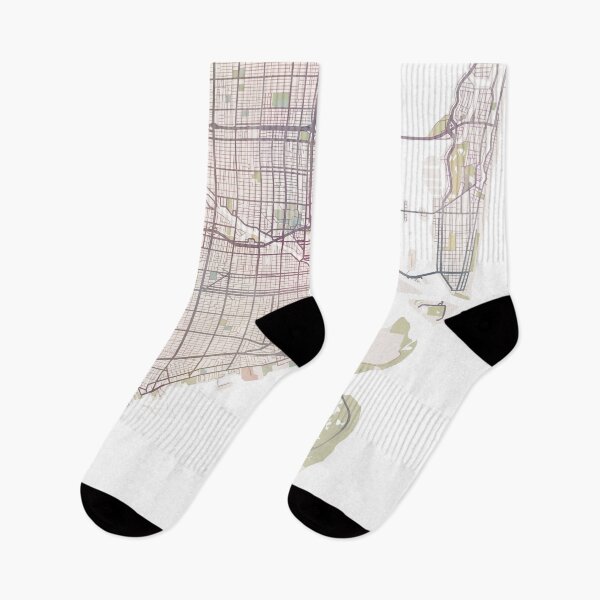 Item preview, Miami Map, Miami City, Florida USA City designed and sold by TheRedFinch.
