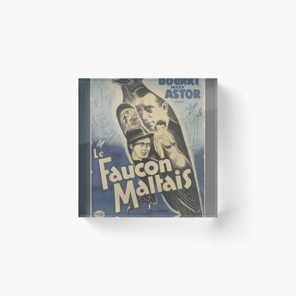 Item preview, Maltese Falcon - vintage french movie poster (Humphrey Bogart, Mary Astor) designed and sold by LukasAver.