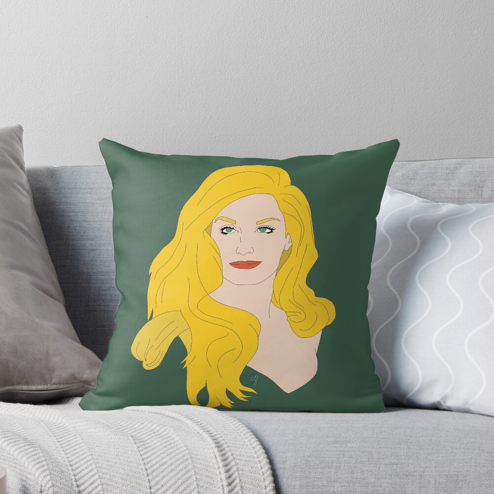 Item preview, Throw Pillow designed and sold by Genatte.