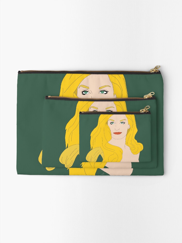 Thumbnail 2 of 4, Zipper Pouch, DALIDA designed and sold by Genatte.
