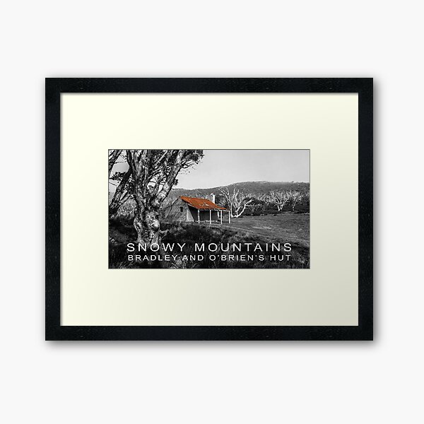Item preview, Bradley and O'Briens Hut art, Snowy Mountains designed and sold by Twenty Twenty Visions.