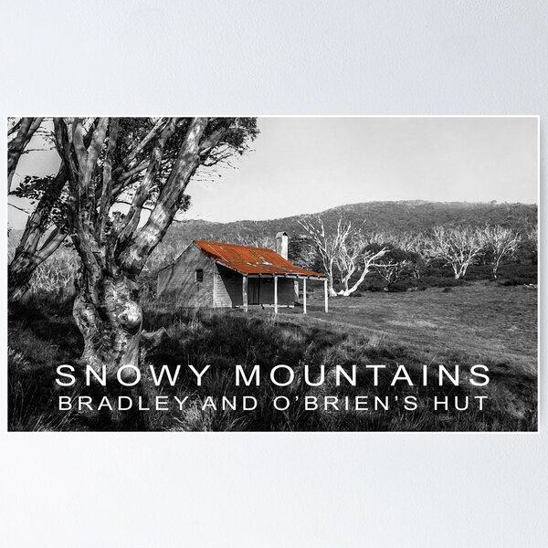 Item preview, Bradley and O'Briens Hut art, Snowy Mountains designed and sold by Twenty Twenty Visions.