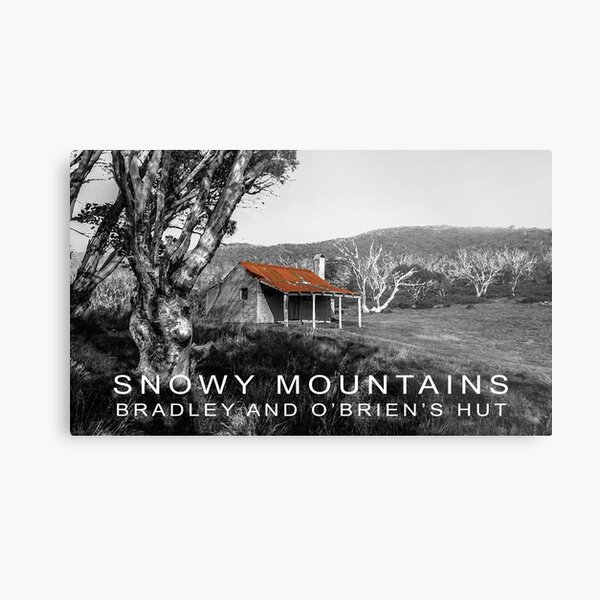 Item preview, Bradley and O'Briens Hut art, Snowy Mountains designed and sold by Twenty Twenty Visions.