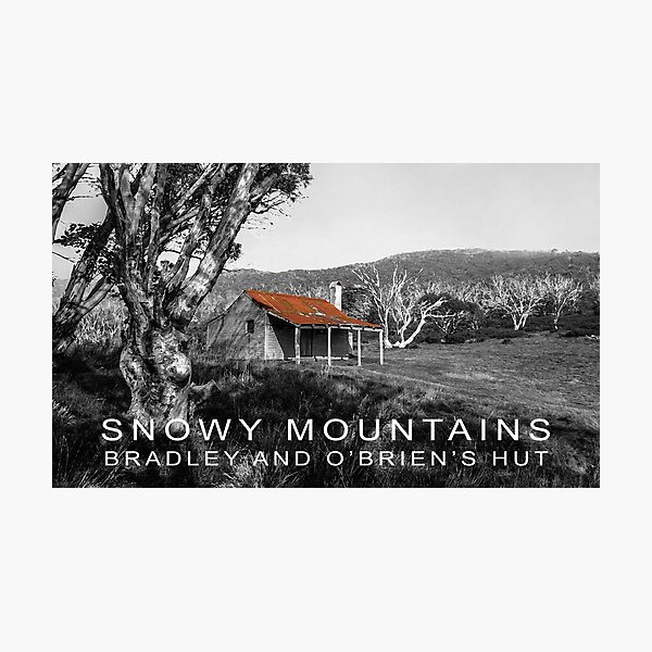 Item preview, Bradley and O'Briens Hut art, Snowy Mountains designed and sold by Twenty Twenty Visions.
