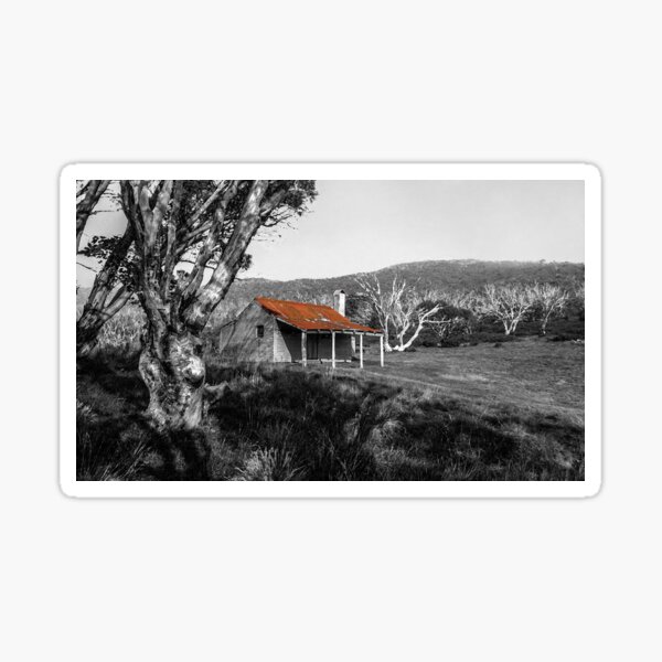 Item preview, Bradley and O'Briens Hut art, Snowy Mountains designed and sold by Twenty Twenty Visions.