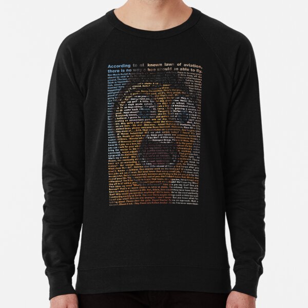 bee movie script Lightweight Sweatshirt