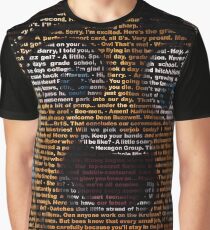 bee movie script Graphic T-Shirt