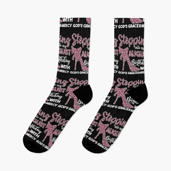 Item preview, August Birthday Quotes: Stepping Into My August Birthday With Gods Grace designed and sold by AMINE  ★★★★★.