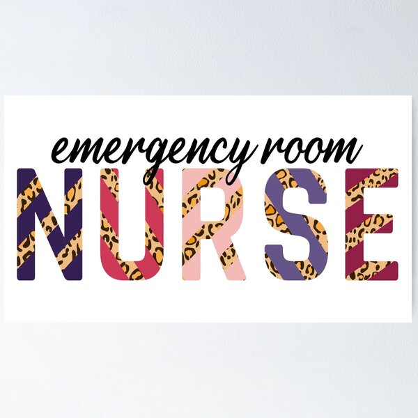 Item preview, Emergency room Nurse designed and sold by MOONINSPIRATION.