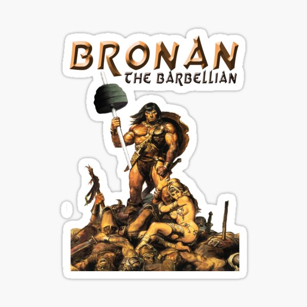 Item preview, Bronan The Barbellian designed and sold by Alpha Nerdy.