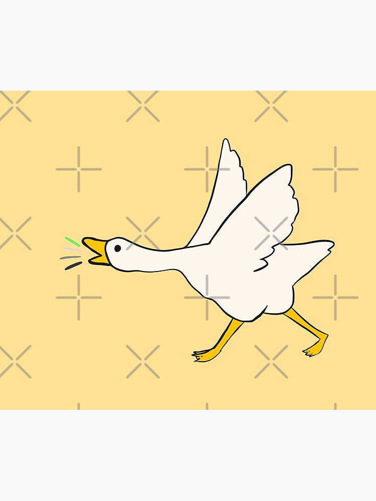 "Goose Honking The Aromantic Flag" Poster for Sale by Irregularlife