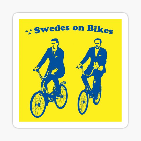 Swedes on Bikes Sticker
