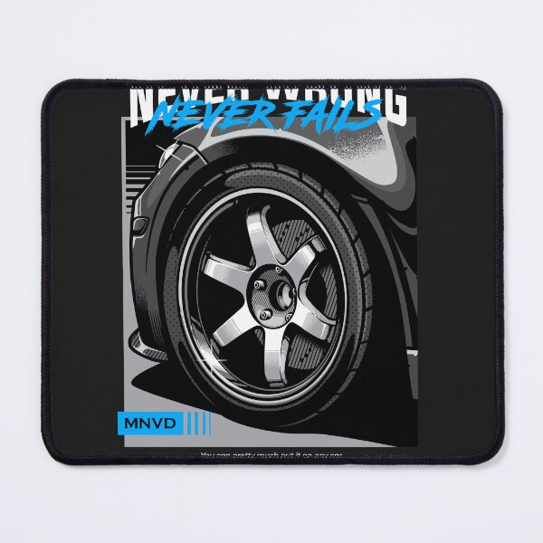 Item preview, TE37 Never Wrong Automotive Rim Illustration  designed and sold by mohalldi.