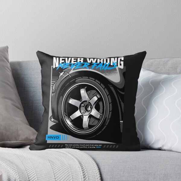 Item preview, TE37 Never Wrong Automotive Rim Illustration  designed and sold by mohalldi.