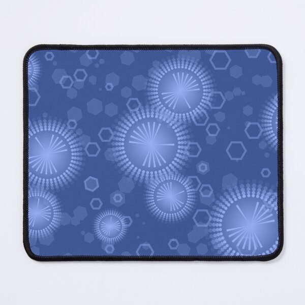 Item preview, Hexagons and glowing circles designed and sold by ReflectedCrafts.
