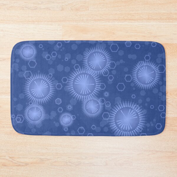 Item preview, Hexagons and glowing circles designed and sold by ReflectedCrafts.