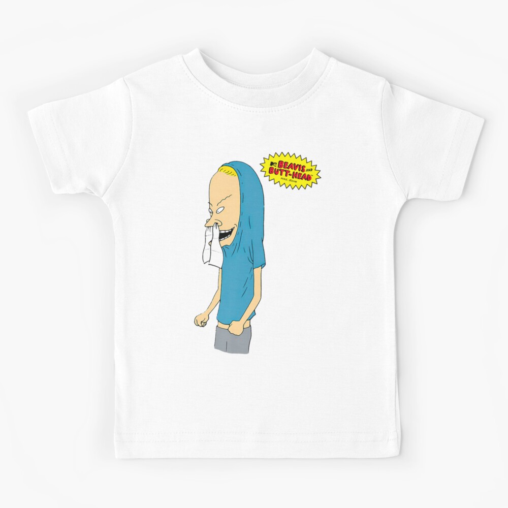 "Beavis and ButtHead Toilet Paper For Cornholio" Kids TShirt for Sale