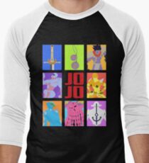 JoJos bizarres Abenteuer - Stände und Waffen Baseballshirt für Männer