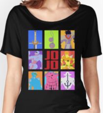 JoJo's Bizarre Adventure - Stands and Weapons Women's Relaxed Fit T-Shirt