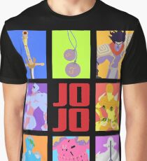 JoJo's Bizarre Adventure - Stands and Weapons Graphic T-Shirt