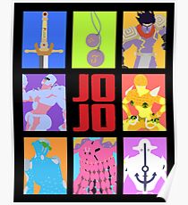 JoJo's Bizarre Adventure - Stands and Weapons Poster