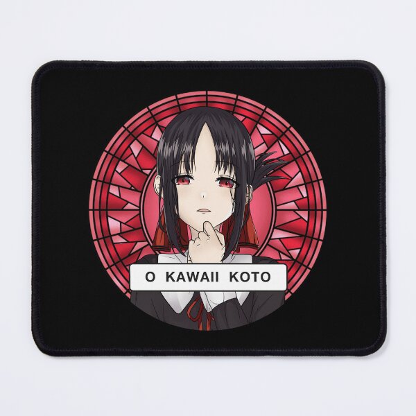 Item preview, Kaguya Shinomiya Stained Glass from the anime Kaguya-sama Love is War with text designed and sold by EryaMoon.