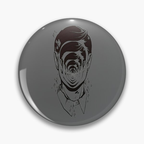 Item preview, Face with Infinity Mirror Effect Psychedelic Optical illusion designed and sold by DanutagBianchi.