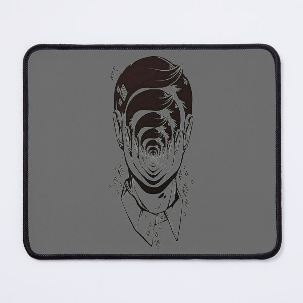 Item preview, Face with Infinity Mirror Effect Psychedelic Optical illusion designed and sold by DanutagBianchi.