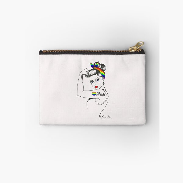Item preview, LGBT Girl Power Pin Up retro art by Anne Cha Flag Gay Pride T-Shirt designed and sold by Azim-Stefan.