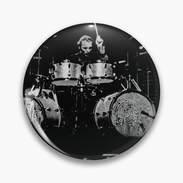 Item preview, Ginger Baker gift for drummer, rock n roll   designed and sold by shortjbsannvj.