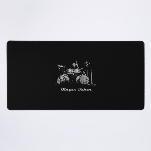 Item preview, Ginger Baker gift for drummer, rock n roll designed and sold by shortjbsannvj.