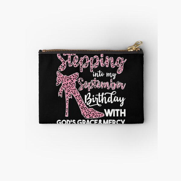 Aperçu de l'œuvre September Birthday Quotes: Stepping Into My September Birthday With Gods Grace créée et vendue par AMINE  ★★★★★.