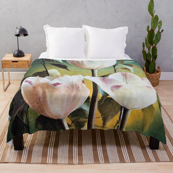 Artikelvorschau, Vintage retro summer tulips 70s entworfen und verkauft von RetroForHome.