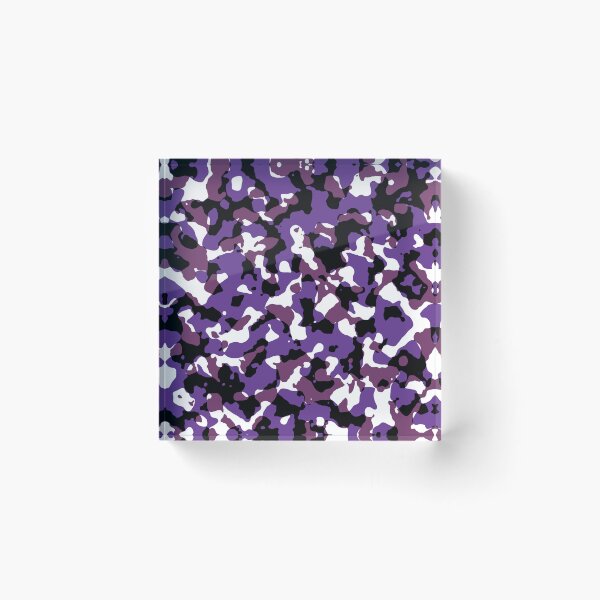 Item preview, Cool camouflage pattern design purple designed and sold by Aruim Art.
