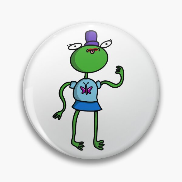 Artikelvorschau, Tess the frog entworfen und verkauft von TubaDesigns.